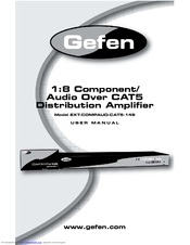 Gefen COMPAUD-CAT5-148 User Manual