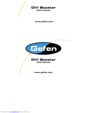 Gefen DVI-141B User Manual