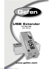 Gefen GEF-USB User Manual