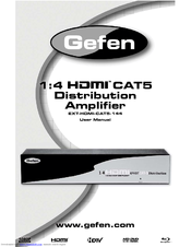 Gefen HDMI-CAT5-144 User Manual