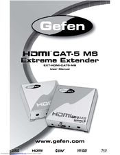 Gefen EXT-HDMI-CAT5-MS User Manual