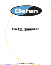 Gefen HDTV-141 User Manual