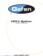 Gefen HDTV-142N User Manual