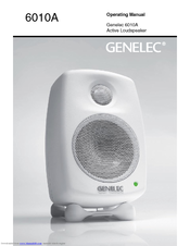 GENELEC 6010A ※説明をお読みください | uzcharmexpo.uz