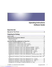 Gestetner C7425dn Software Manual