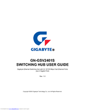 Gigabyte GN-GSV2401S User Manual