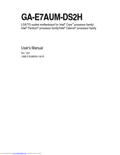 Gigabyte GA-E7AUM-DS2H User Manual