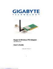 Gigabyte GN-WP01GT User Manual