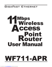 Gigafast WF711-APR User Manual
