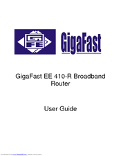 Gigafast EE410-R User Manual