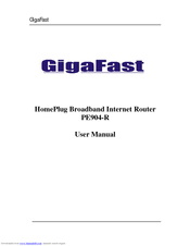 Gigafast PE904-R User Manual