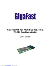 Gigafast WF727-AEX User Manual