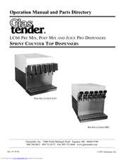 Glastender LC66-6-PRE Operation Manual
