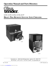 Glastender LC65 Operation Manual