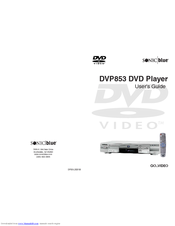 Sonic Blue DVP853 User Manual