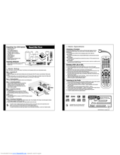 Go-Video DHT7000 Quick Reference Manual