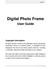 Gold Lantern DPF-10102 User Manual