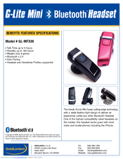 Gold Lantern G-Lite Mini GL-MF330 Specifications