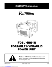 Greenlee F05 Instruction Manual