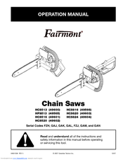 Greenlee Fairmont 49565 Operation Manual