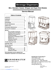 Grindmaster Crathco D25 Manuals Manualslib