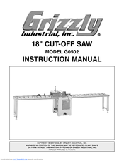 Grizzly G0502 Instruction Manual