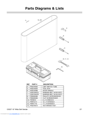 Grizzly G0527 Parts List