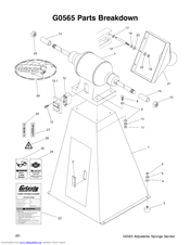 Grizzly G0565 Parts Breakdown