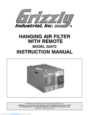 Grizzly G0572 Instruction Manual