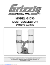 Grizzly G1030 Owner's Manual
