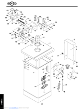 Woodstock G4792 Parts List