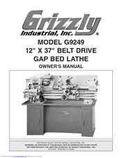 Grizzly G9249 Owner's Manual