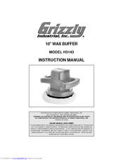 Grizzly H3143 Instruction Manual