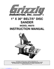 Grizzly H6070 Instruction Manual