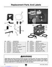 Grizzly H8155 Replacement Parts