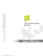 HANNSPree JM02-M19W4 User Manual