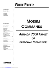 Compaq Armada 7300 - Notebook PC Command Manual