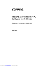 Compaq Presario 17XL360 Supplementary Manual