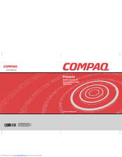 HP Compaq Presario,Presario 1800T User Manual