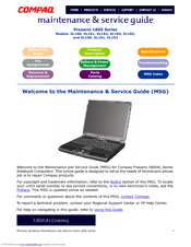 Compaq Presario 18XL191 User Manual