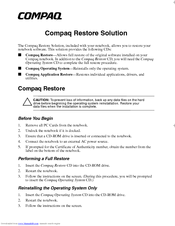 Compaq Compaq Presario,Presario 2811 Supplementary Manual