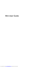 HP Mini 210-1150 User Manual