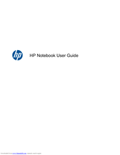 HP Mini 210-2080 User Manual