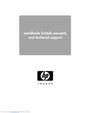 HP Pavilion ZE5460 Warranty