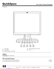 HP L1745 Specification