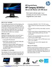 HP Compaq LE2002xi Specifications