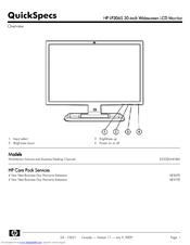 HP LP3065 Specification