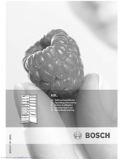 Bosch KIR38A50 Operating Instructions Manual