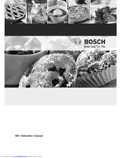 Bosch PI..75N14E Instruction Manual