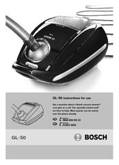 Bosch BSGL5126GB Instructions For Use Manual